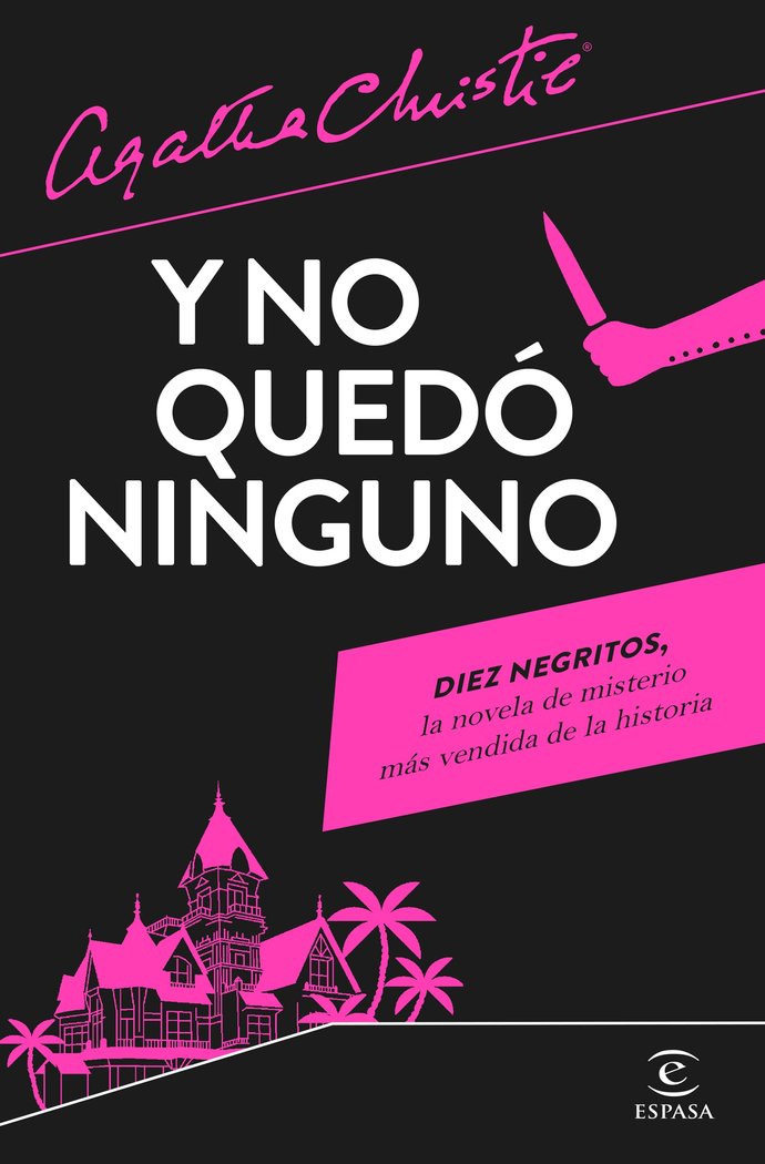 Y NO QUEDO NINGUNO, de AGATHA CHRISTIE | portada del libro