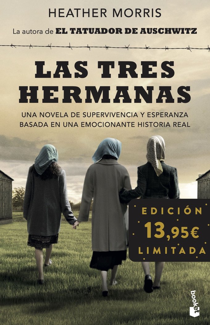 LAS TRES HERMANAS, de HEATHER MORRIS | portada del libro