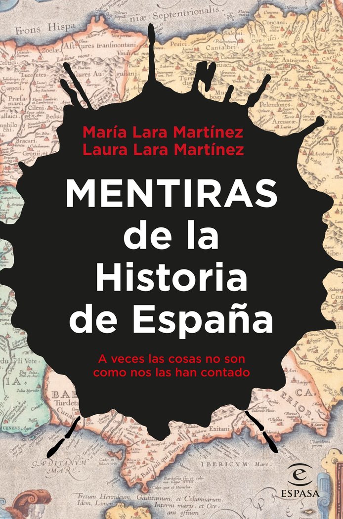 MENTIRAS DE LA HISTORIA DE ESPAÑA, de LAURA LARA | portada del libro