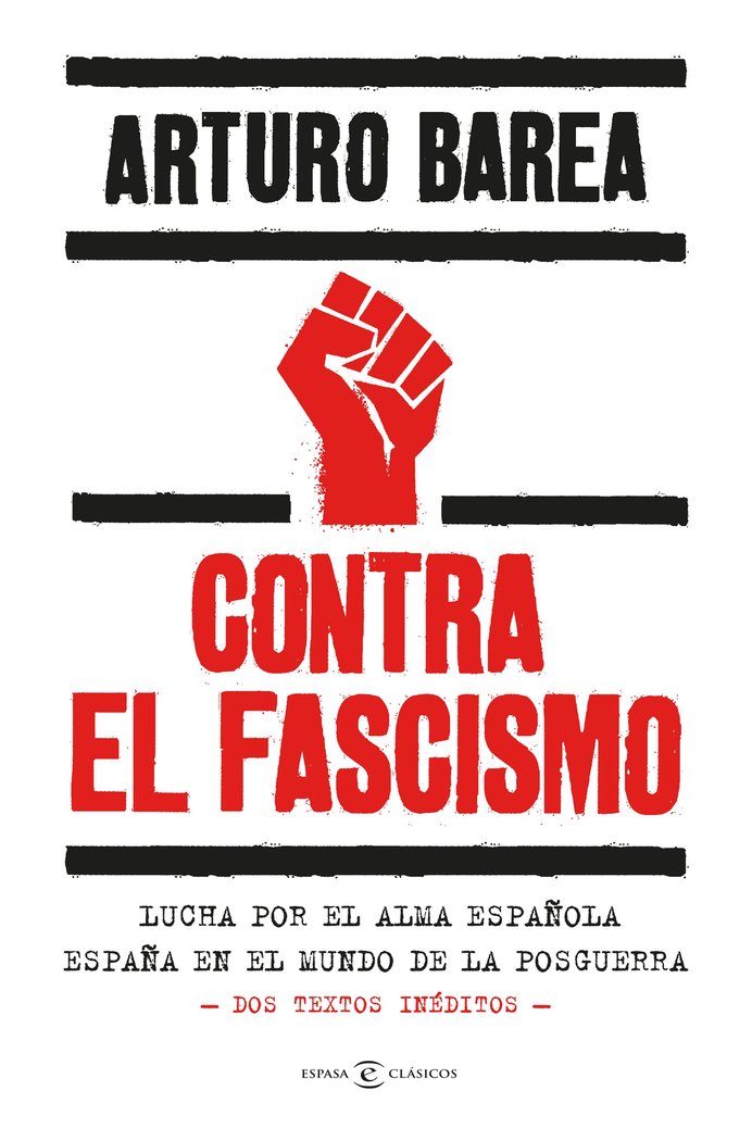 Contra el fascismo, de ARTURO BAREA | portada del libro
