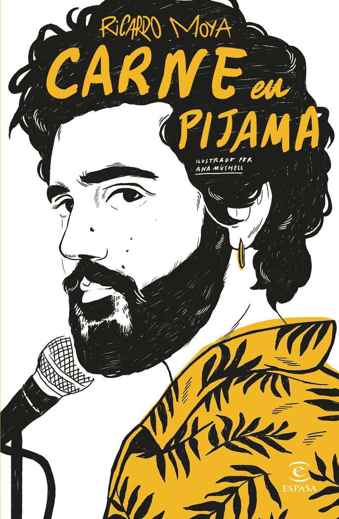 CARNE EN PIJAMA, de RICARDO MOYA | portada del libro