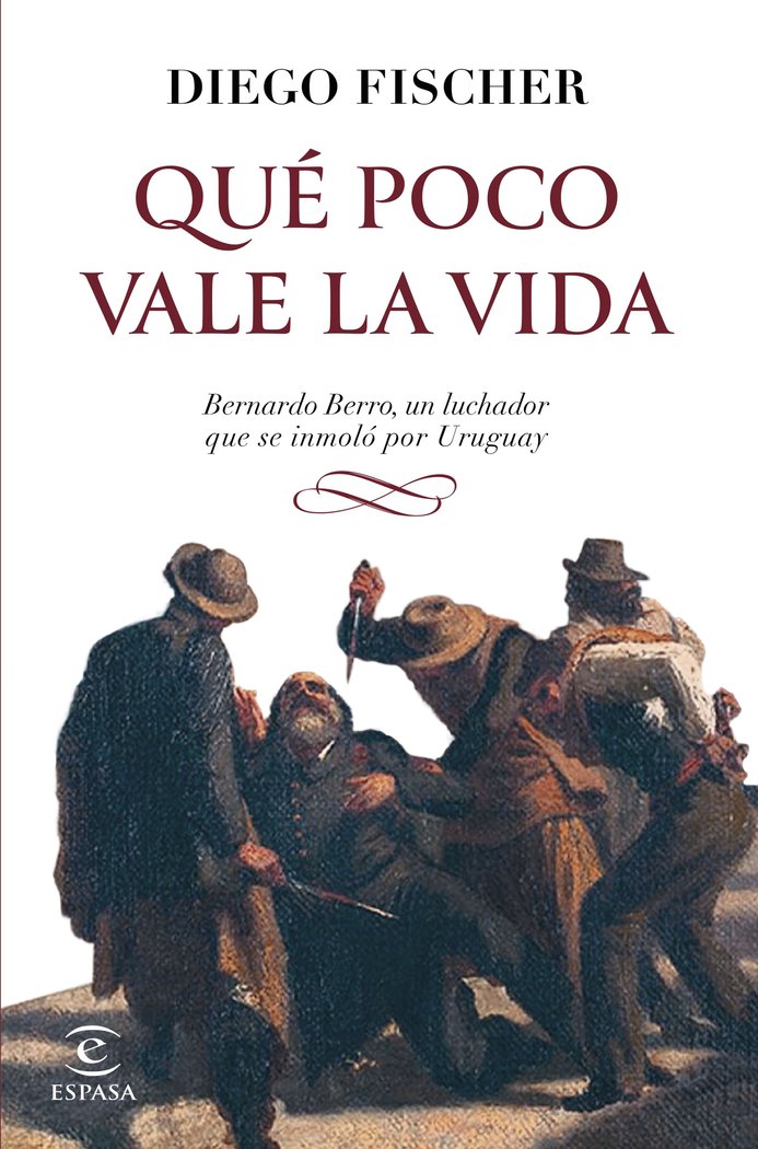 QUE POCO VALE LA VIDA, de DIEGO FISCHER | portada del libro