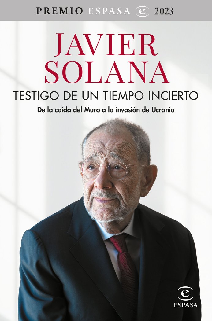 PREMIO ESPASA 2023 - SE FALLA EN SEPTIEMBRE, de JAVIER SOLANA | portada del libro