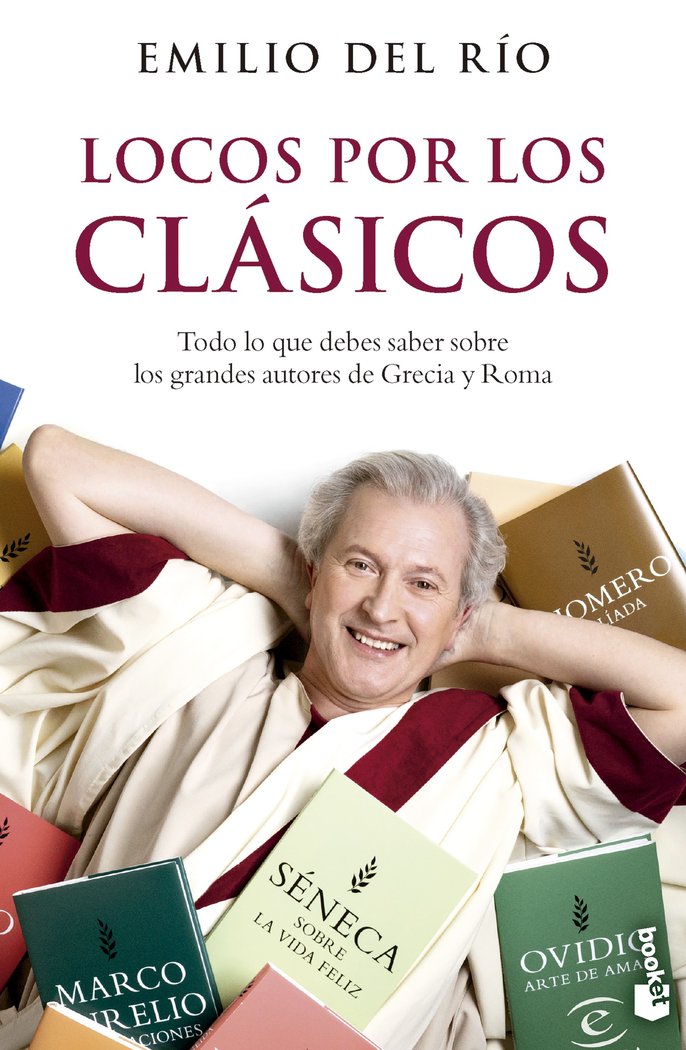 LOCOS POR LOS CLASICOS, de EMILIO DEL RIO | portada del libro