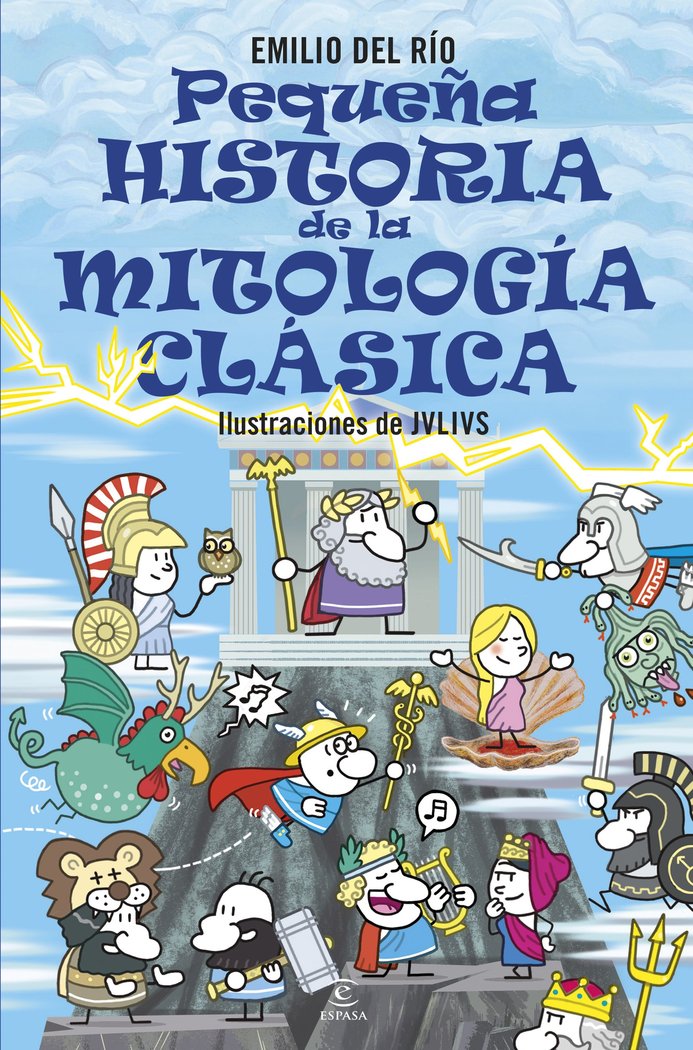 PEQUEÑA HISTORIA DE LA MITOLOGIA CLASICA, de EMILIO DEL RIO | portada del libro