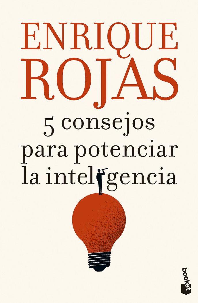 5 CONSEJOS PARA POTENCIAR LA INTELIGENCIA, de ENRIQUE ROJAS | portada del libro