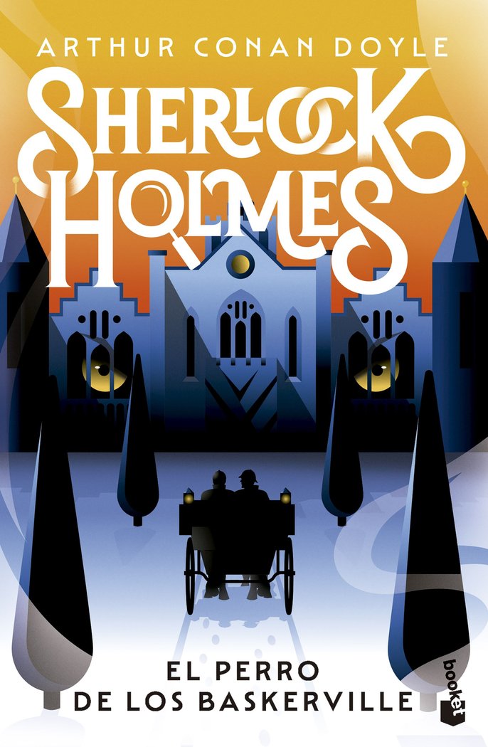 EL PERRO DE LOS BASKERVILLE, de ARTHUR CONAN DOYLE | portada del libro