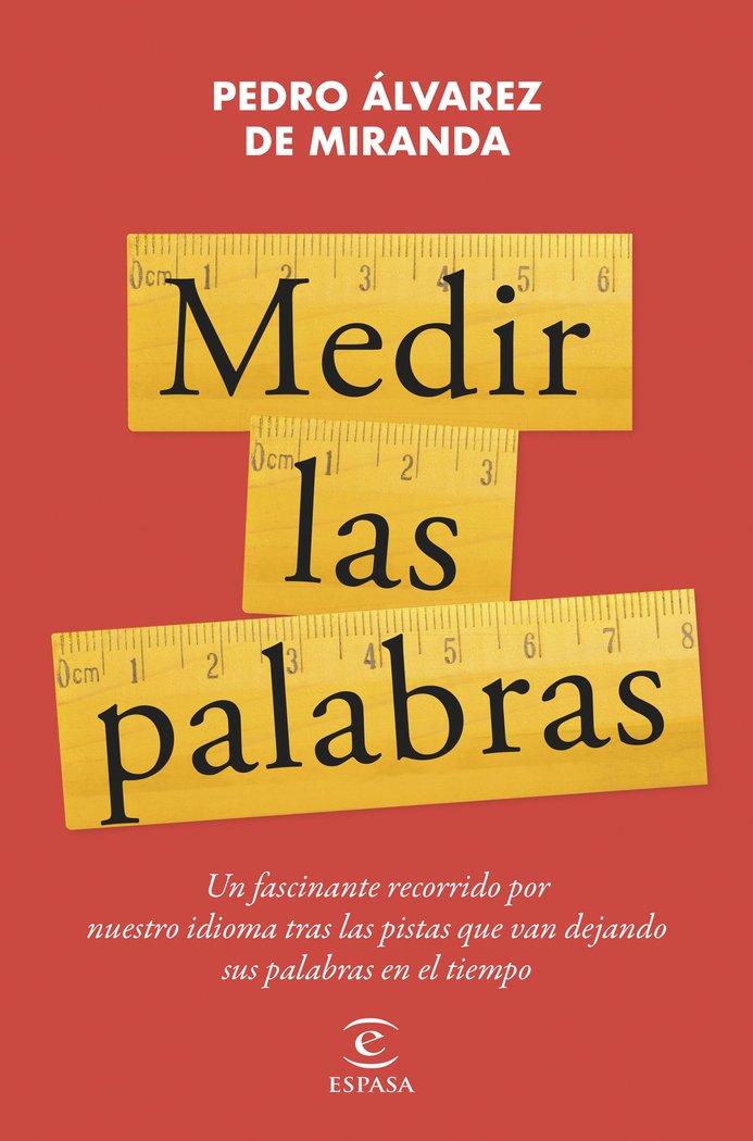 MEDIR LAS PALABRAS, de PEDRO ALVAREZ DE MIRANDA | portada del libro