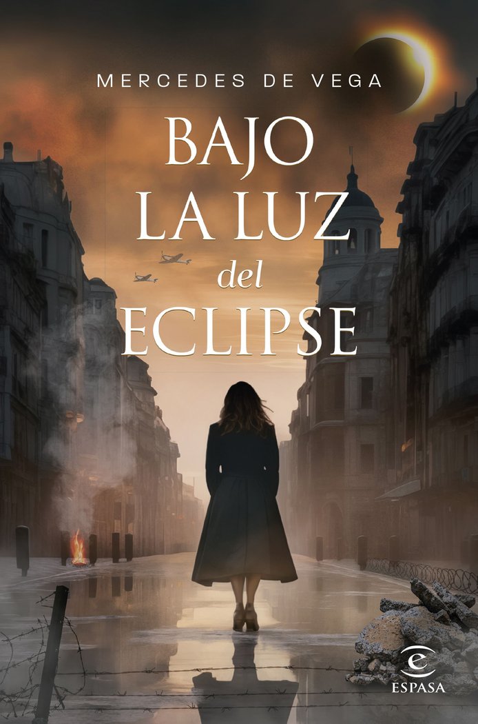BAJO LA LUZ DEL ECLIPSE DE MERCEDES DE VEGA, de MERCEDES DE VEGA | portada del libro