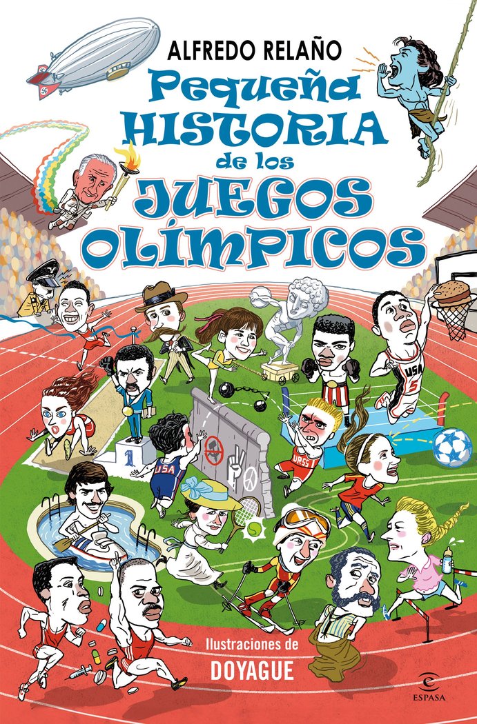 PEQUEÑA HISTORIA DE LOS JUEGOS OLIMPICOS, de ALFREDO RELAÑO | portada del libro
