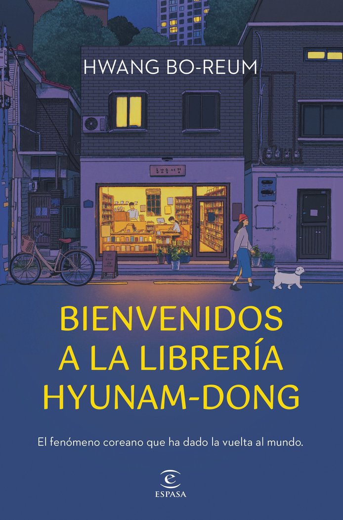 BIENVENIDOS A LA LIBRERIA HYUNAM-DONG, de BO-REUM, HWANG | portada del libro