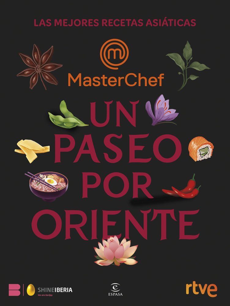 Masterchef Un paseo por oriente, de Shine | portada del libro