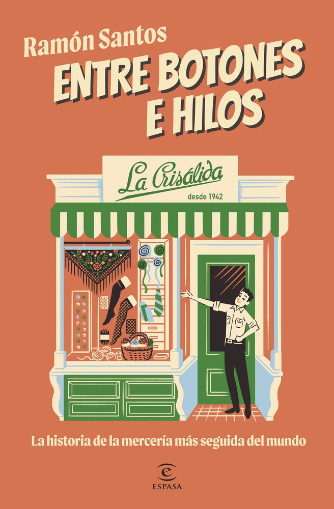ENTRE BOTONES E HILOS LA CRISALIDA, de RAMON SANTOS | portada del libro