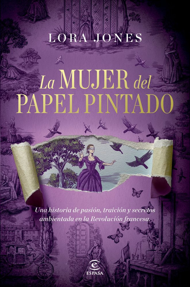 LA MUJER DEL PAPEL PINTADO, de JONES, LORA | portada del libro