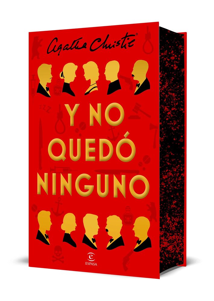 Y no quedó ninguno (Edición especial cantos tintados), de AGATHA CHRISTIE | portada del libro