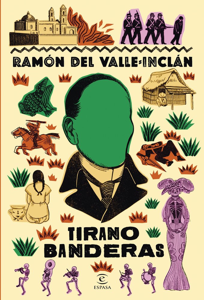 Tirano Banderas, de RAMON DEL VALLE-INCLAN | portada del libro