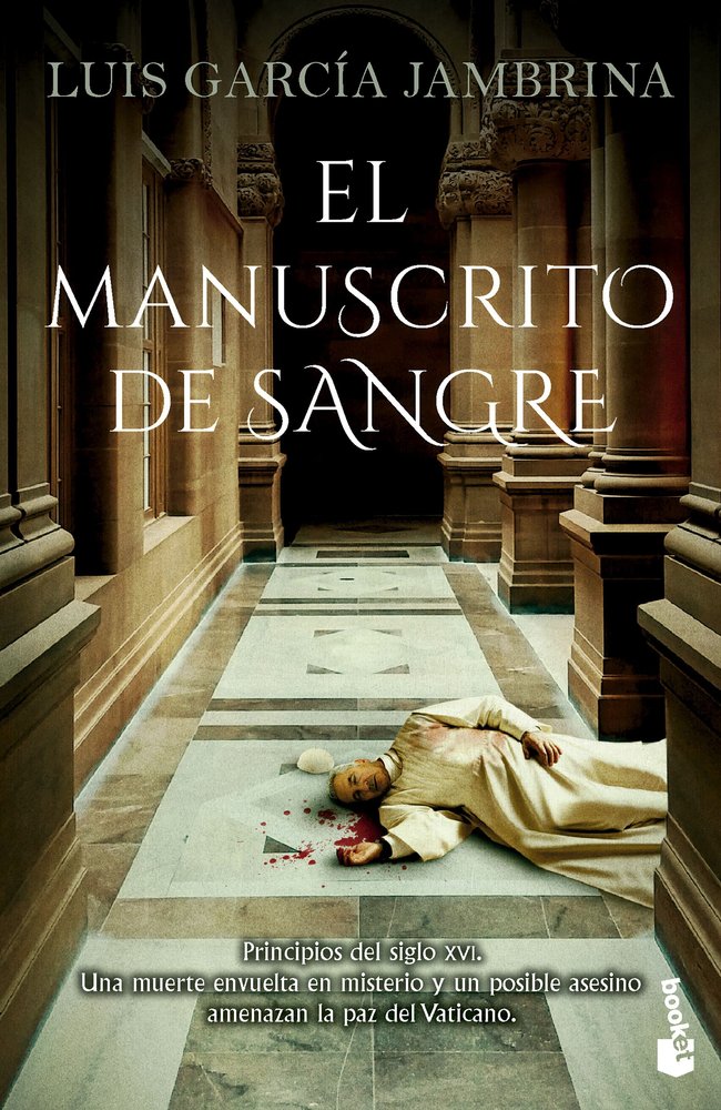 El manuscrito de sangre, de LUIS GARCIA JAMBRINA | portada del libro