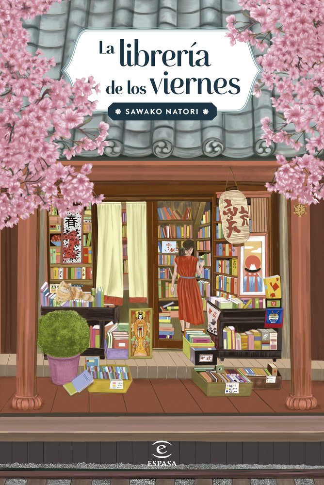 LA LIBRERIA DE LOS VIERNES, de SAWAKO NATORI | portada del libro