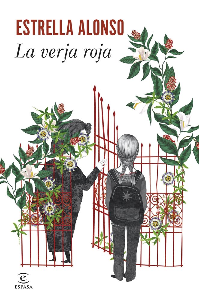 LA VERJA ROJA, de ALONSO, ESTRELLA | portada del libro