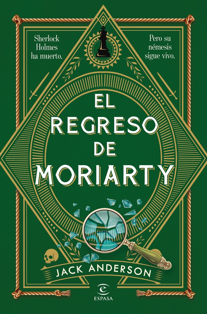 El regreso de Moriarty, de JACK ANDERSON | portada del libro