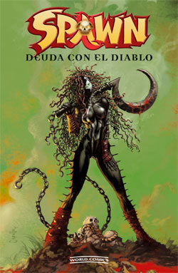 Spawn Deuda con el diablo, de McFarlane | portada del libro