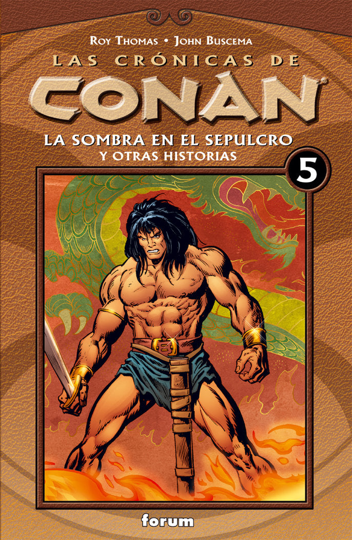 Las crónicas de Conan nº 05/34, de Thomas | portada del libro