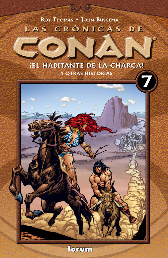 Las crónicas de Conan nº 07/34, de Thomas | portada del libro