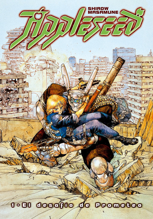 APPLESEED NÝ 01/04 EL DESAFIO DE PROMETEO, de MASAMUNE | portada del libro