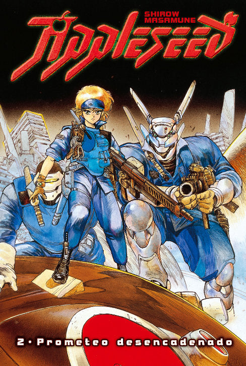APPLESEED Nº 02/04 PROMETEO DESENCADENADO, de MASAMUNE | portada del libro