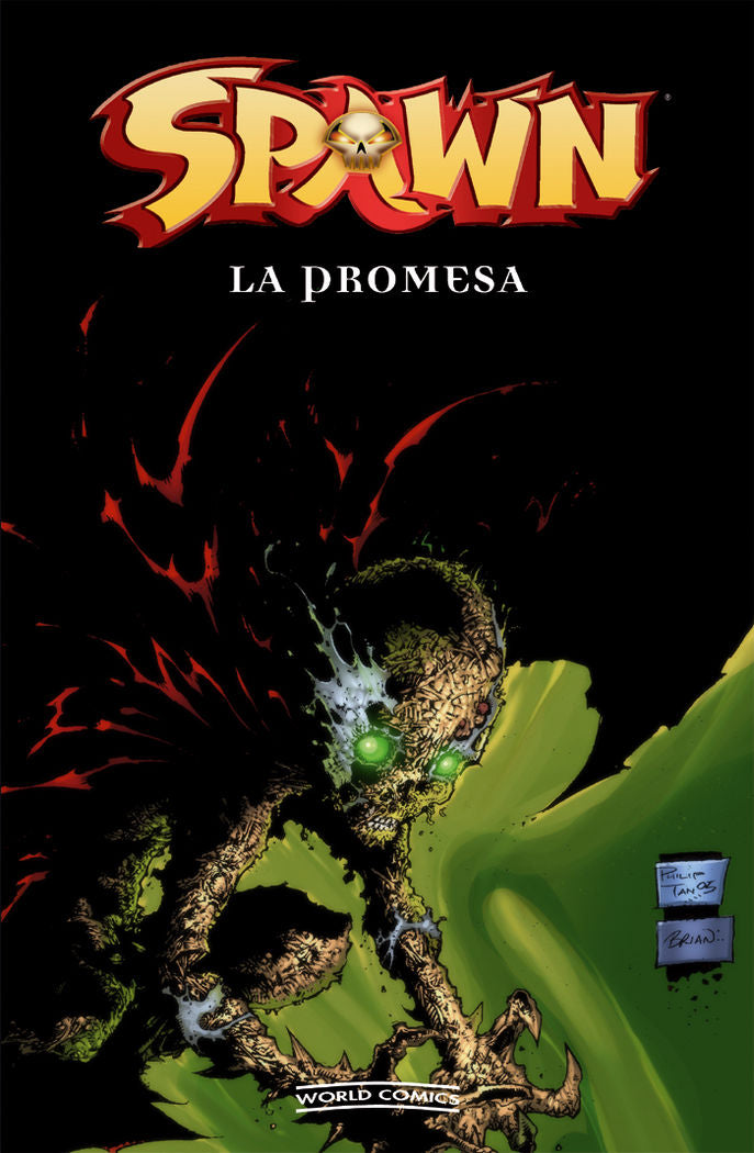 SPAWN: LA PROMESA, de TODD MCFARLANE | portada del libro