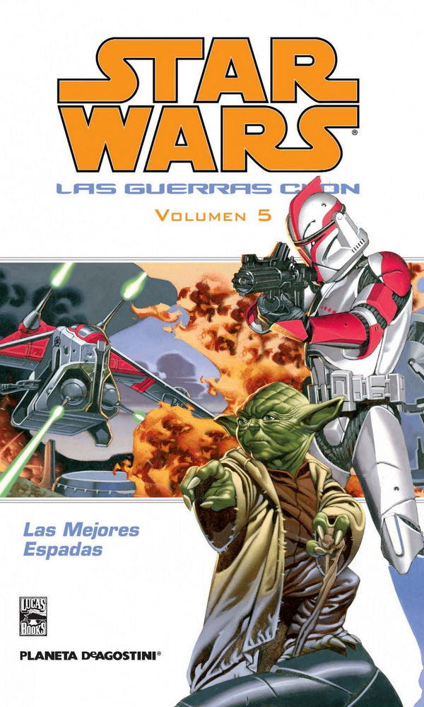 Star Wars: Las guerras clon nº 05, de JOHN OSTRANDER#JAN DUURSEMA | portada del libro