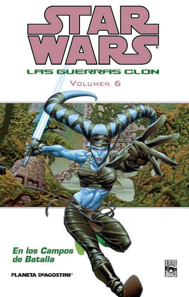 Star Wars: Las guerras clon nº 06, de JOHN OSTRANDER#JAN DUURSEMA | portada del libro