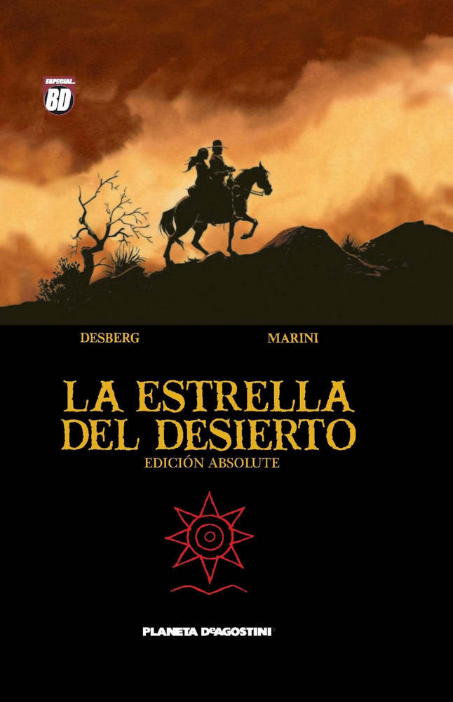 La estrella del desierto, Edición Absolute, de STEPHEN DESBERG#ENRICO MARINI | portada del libro