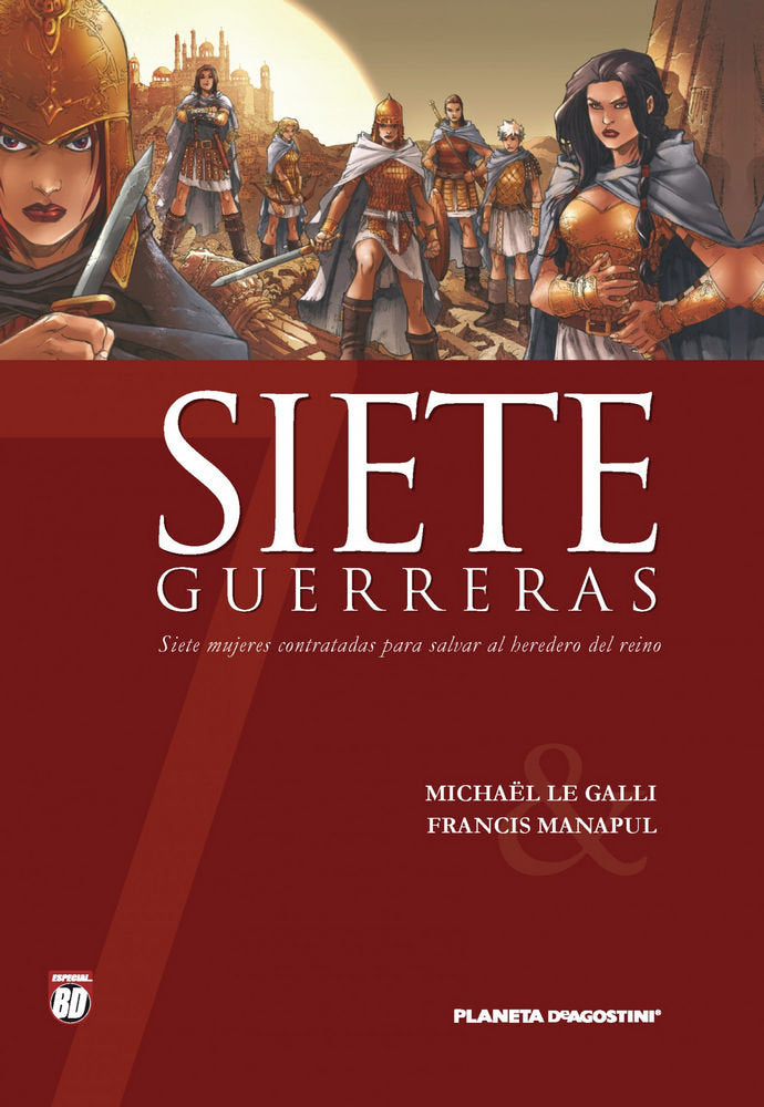 Siete nº 05, de MICHAËL LE GALLI#FRANCIS MANAPUL | portada del libro