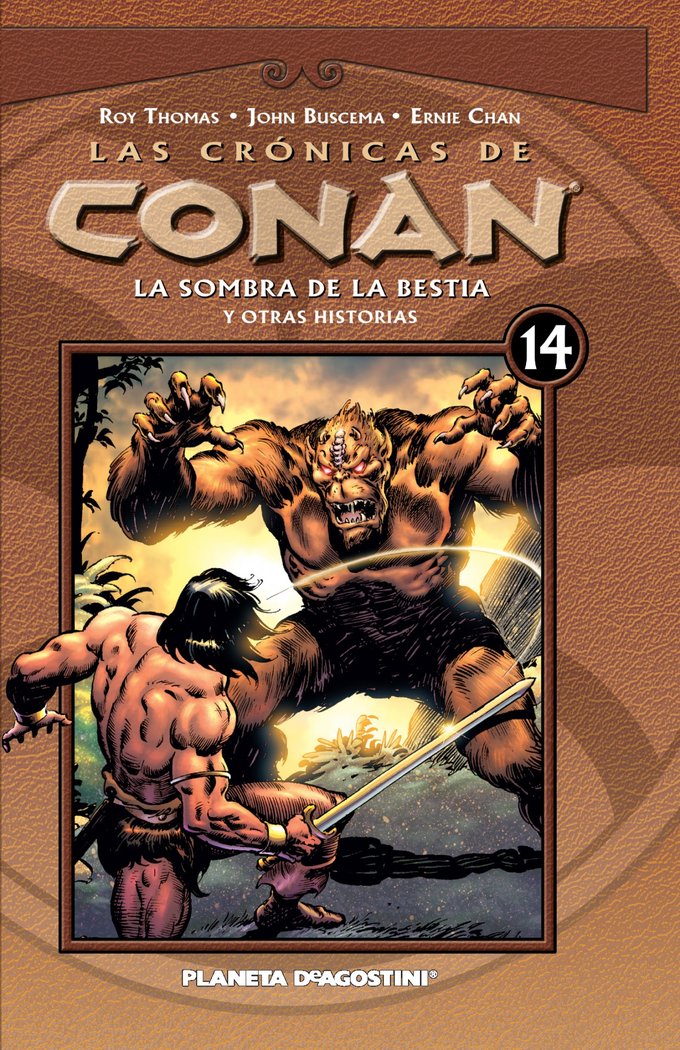 Las crónicas de Conan nº 14/34, de Buscema | portada del libro