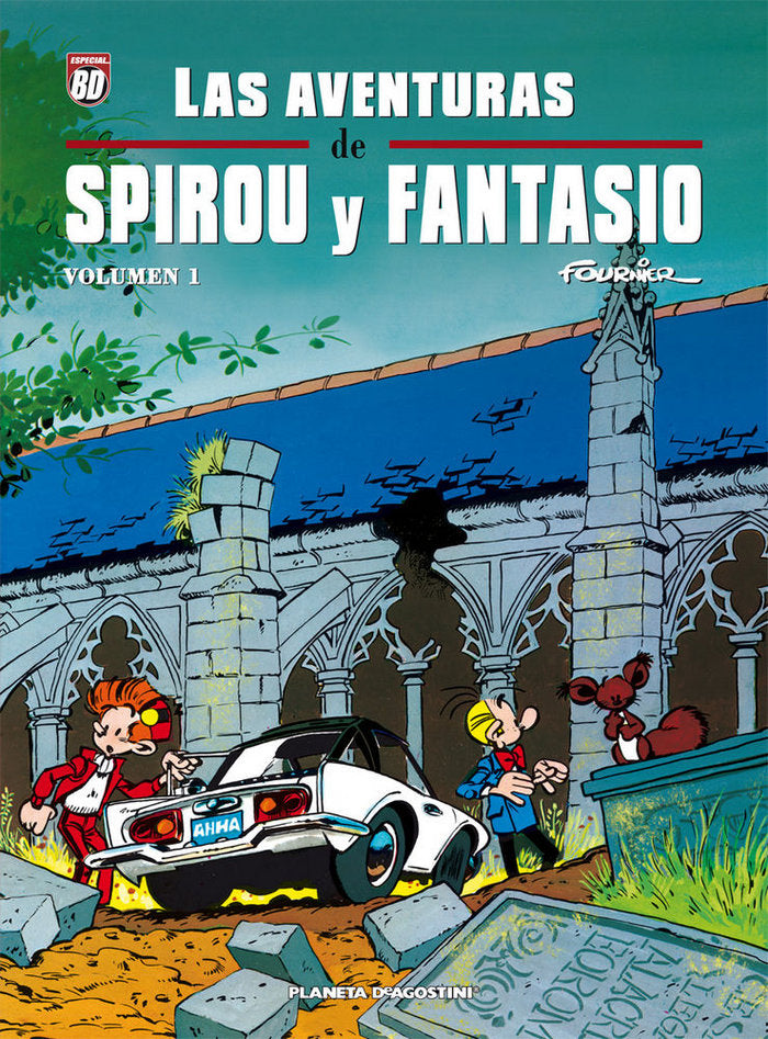 Las aventuras de Spirou y Fantasio de Fournier nº 02, de FOURNIER | portada del libro