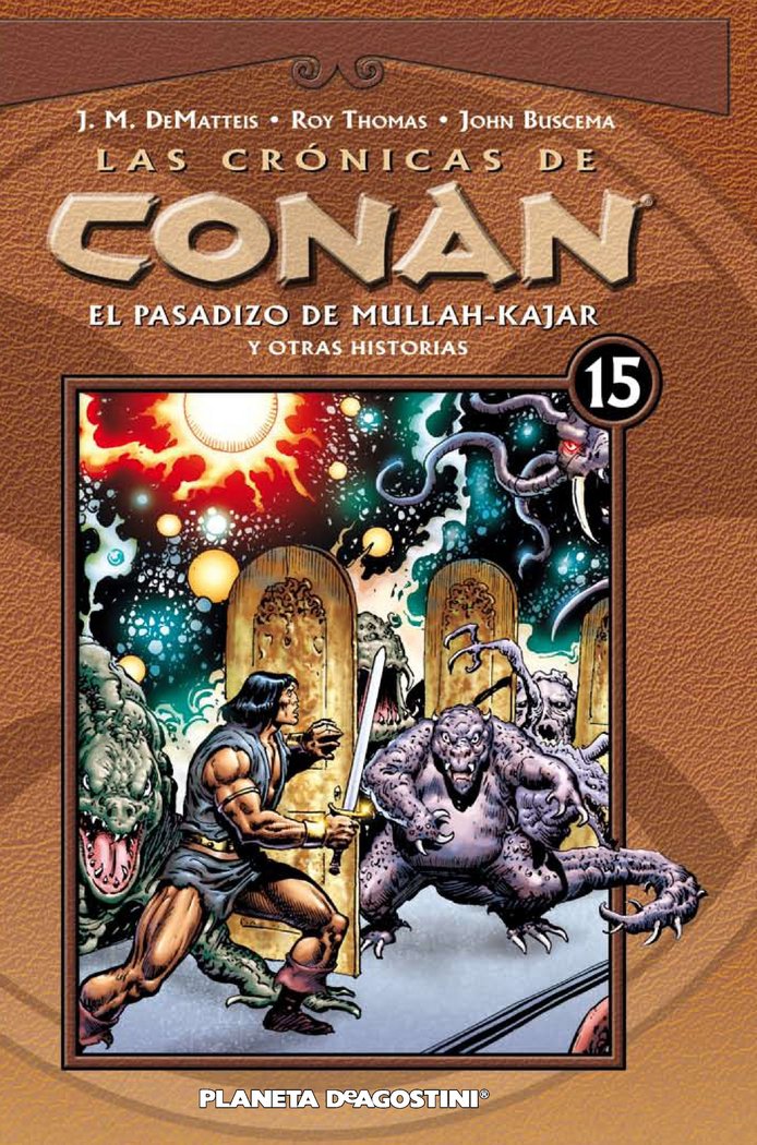 Las crónicas de Conan nº 15/34, de Buscema | portada del libro