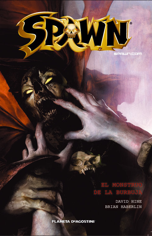 Spawn El monstruo de la burbuja, de Hine | portada del libro