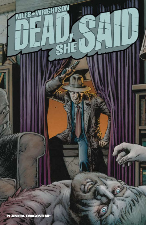 Dead, she said, de Wrightson | portada del libro