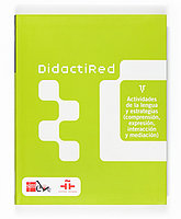 Didactired V. Actividades de la lengua y estrategias, de Varios Autores, | portada del libro