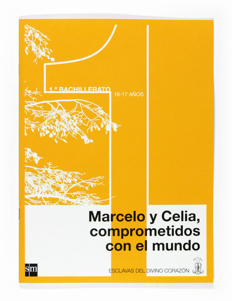 MARCELO Y CELIA COMPROMETIDOS CON EL MUNDO. 1 BACHILLERATO., de EQUIPO DE AUTORES DE LA FAMILIA ESCLAVAS | portada del libro