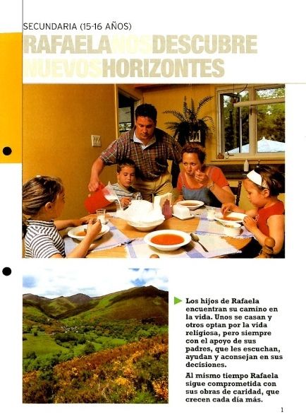 RAFAELA NOS DESCUBRE NUEVO 4 ESO ANGELES CUSTODIOS, de EQUIPO DE AUTORES DE LOS ANGELES CUSTODI | portada del libro