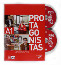Protagonistas A1. Libro del alumno [Internacional], de Cuadrado, Charo | portada del libro