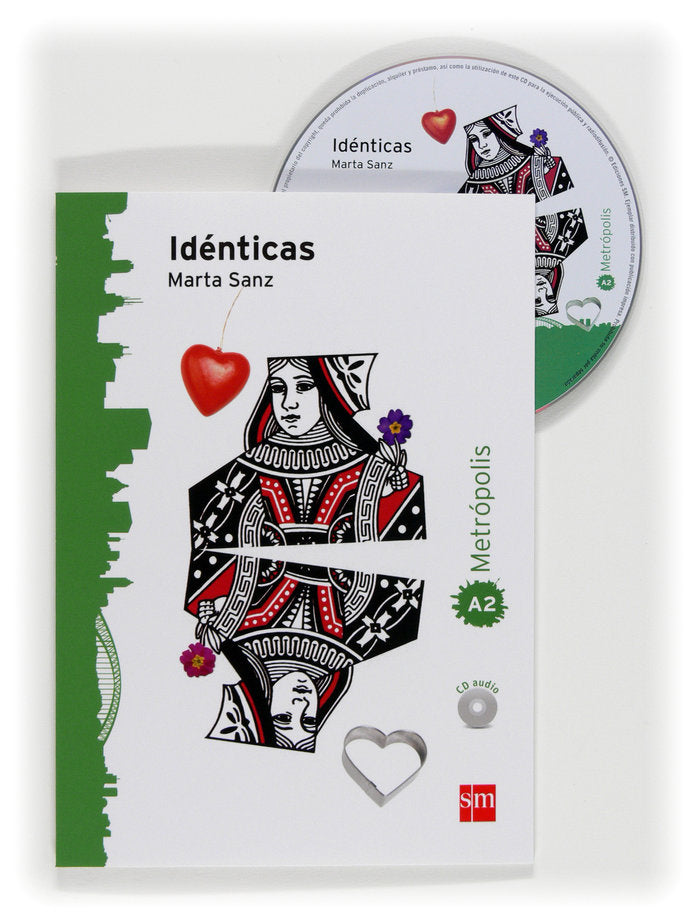 Idénticas. Espacio Metrópolis. Lectura graduada para adultos [A2], de Sanz Pastor, Marta | portada del libro