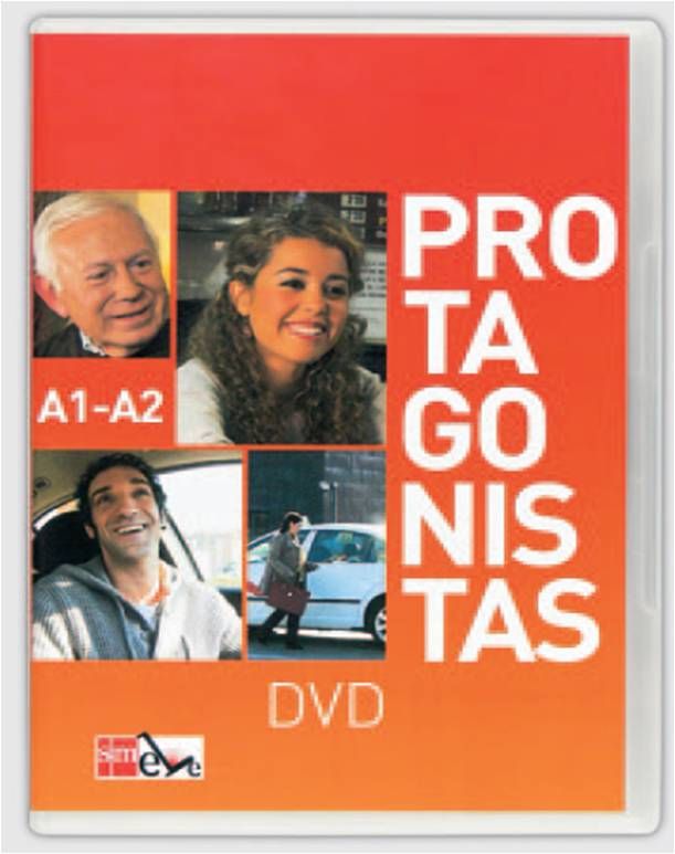 Protagonistas A1-A2. DVD + Guía de explotación didáctica [Internacional], de Varios Autores, | portada del libro