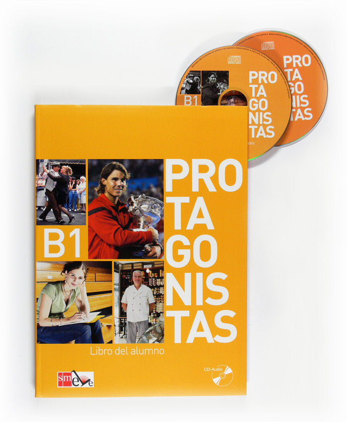 Protagonistas B1. Libro del alumno + CD [Internacional], de Melero, Pilar | portada del libro