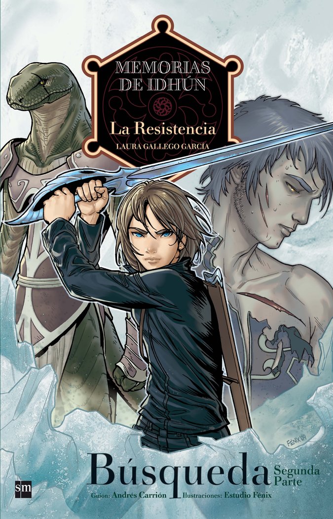 Memorias de Idhún: La Resistencia. Búsqueda [2ª Parte]. Cómic, de Gallego García, Laura | portada del libro