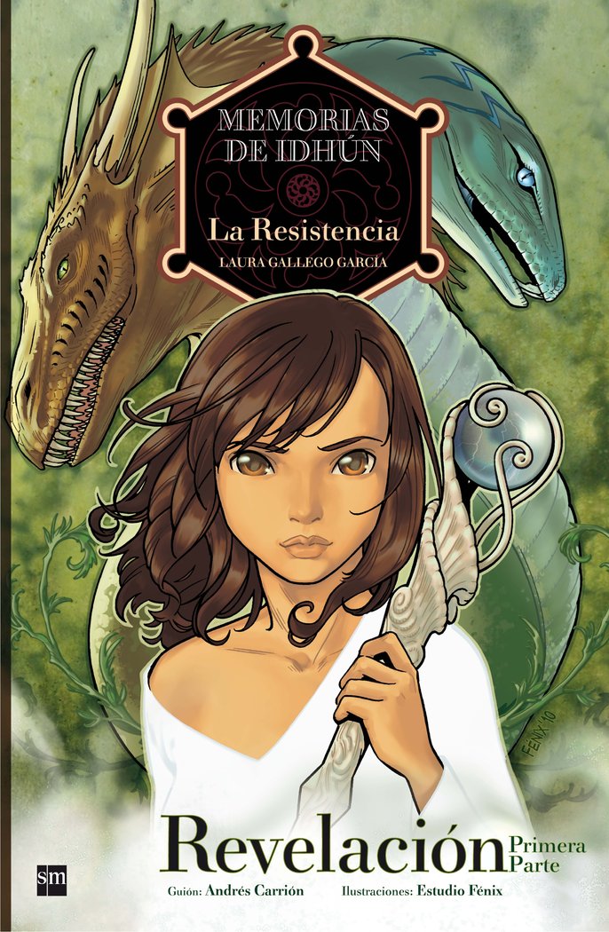 Memorias de Idhún: La Resistencia. Revelación [1ª Parte]. Cómic, de Gallego García, Laura | portada del libro