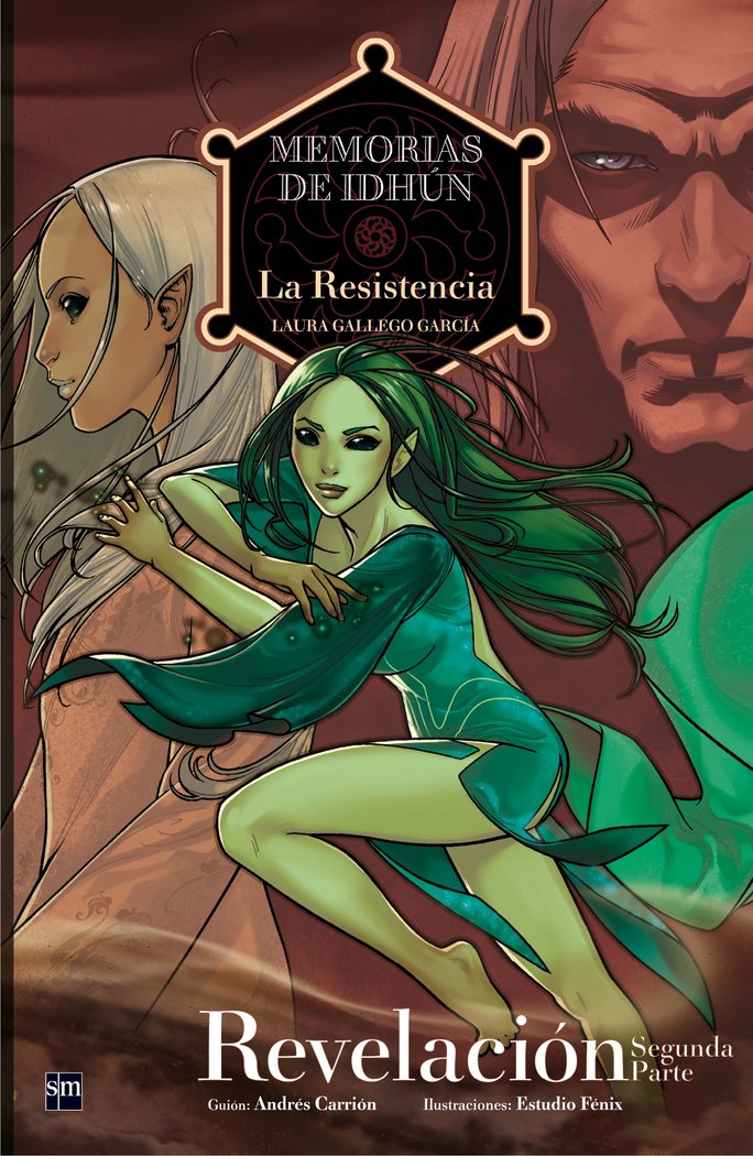 Memorias de Idhún: La Resistencia. Revelación [2ª Parte]. Cómic, de Gallego García, Laura | portada del libro
