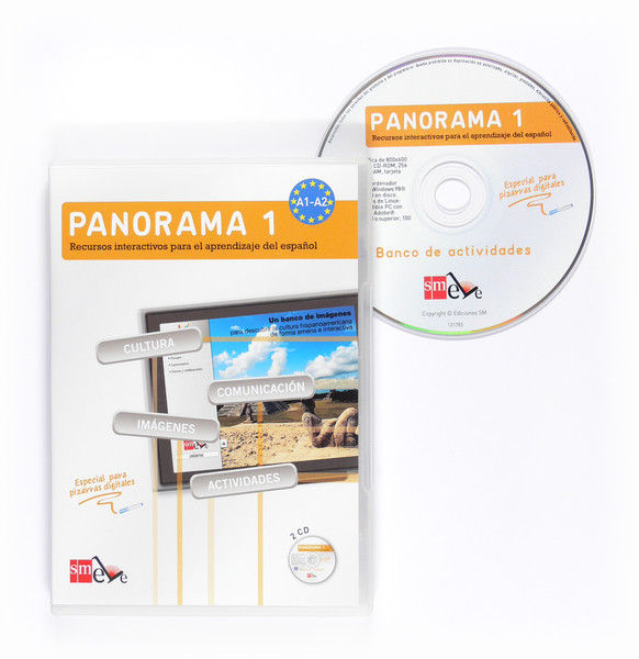 PANORAMA 1. Recursos interactivos para el aprendizaje del español, de Equipo de Idiomas de Ediciones SM, | portada del libro